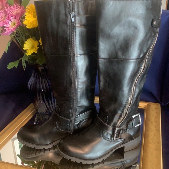 Zigi Soho black knee high boots Sz 6 & 6.5~NWT - Picture 3 of 12